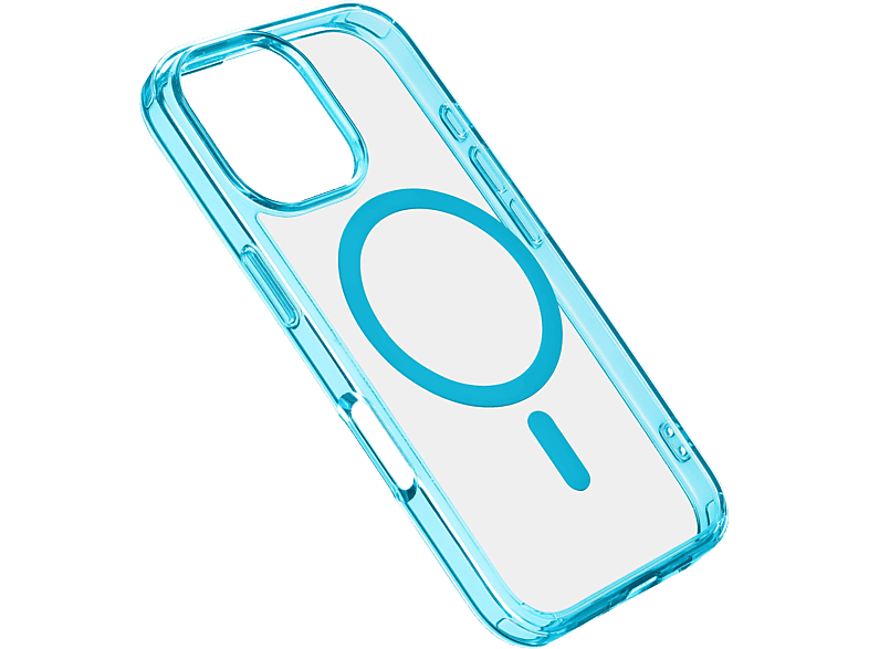 CELLULARLINE Iconic MS, Backcover, Apple, iPhone 16 Pro, Hellblau