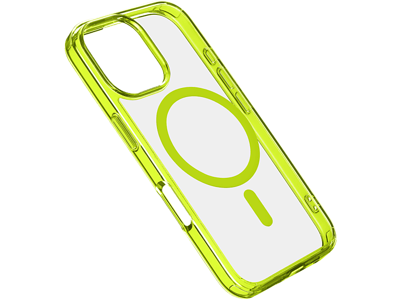 CELLULARLINE Iconic MS, Backcover, Apple, iPhone 16 Pro Max, Lime