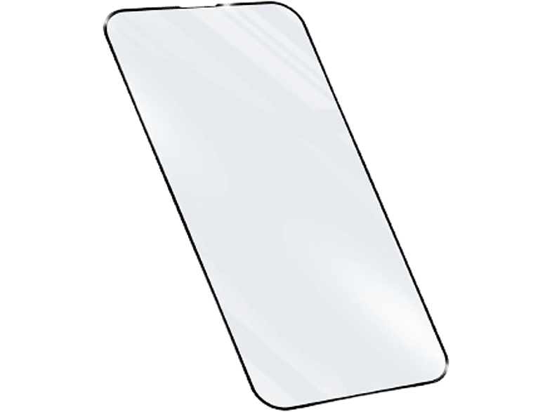 Protector pantalla - CellularLine IMPACT GLASS CAPSULE, Para iPhone 16, Vidrio templado, De borde a borde, Extra Calidad Visual y Sensibilidad Táctil