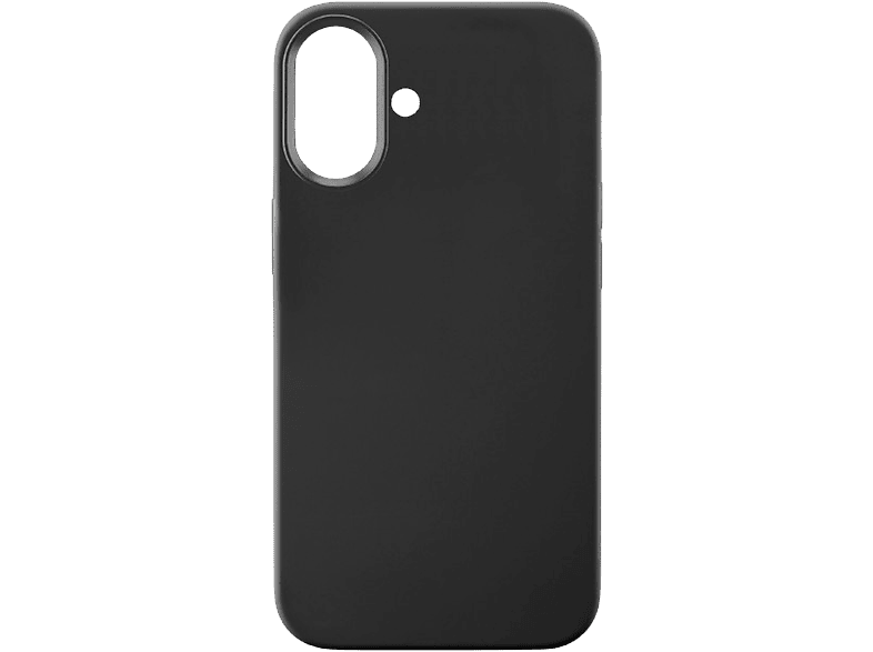 Funda - Cellular Line, Para Apple iPhone 16 Plus, Silicona, Trasera, Negro