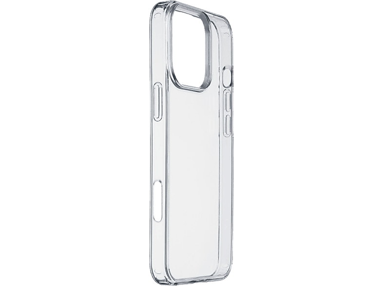 Funda - CellularLine, Apple iPhone 16 PRO MAX, TPU, Trasera, Transparente