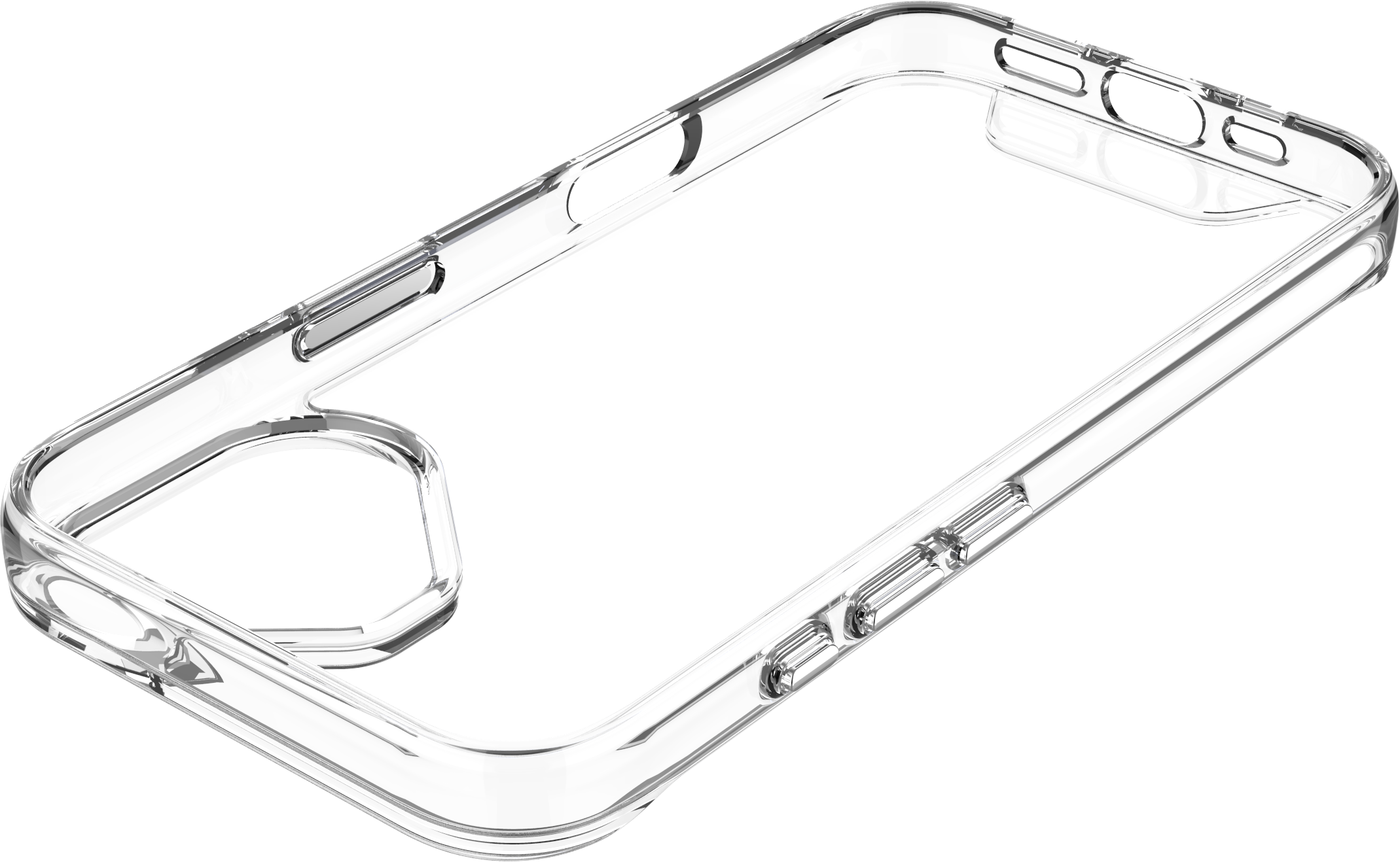 HGH Custodia Trasparente Anti-Giallo Per IPhone 16 Pro Max - Cover Antiurto Con Airbag (6,9 Pollici) - 2