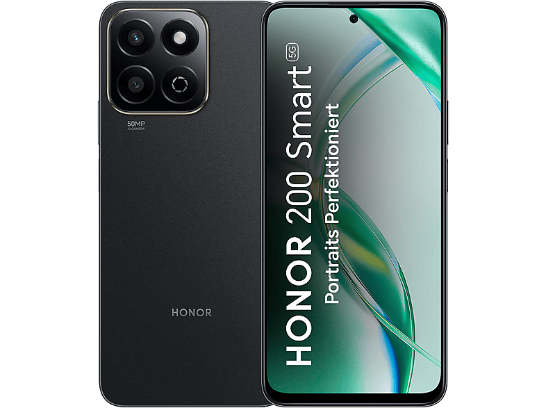 HONOR 200 Smart 256 GB Midnight Black Dual SIM Smartphone | 256 ...