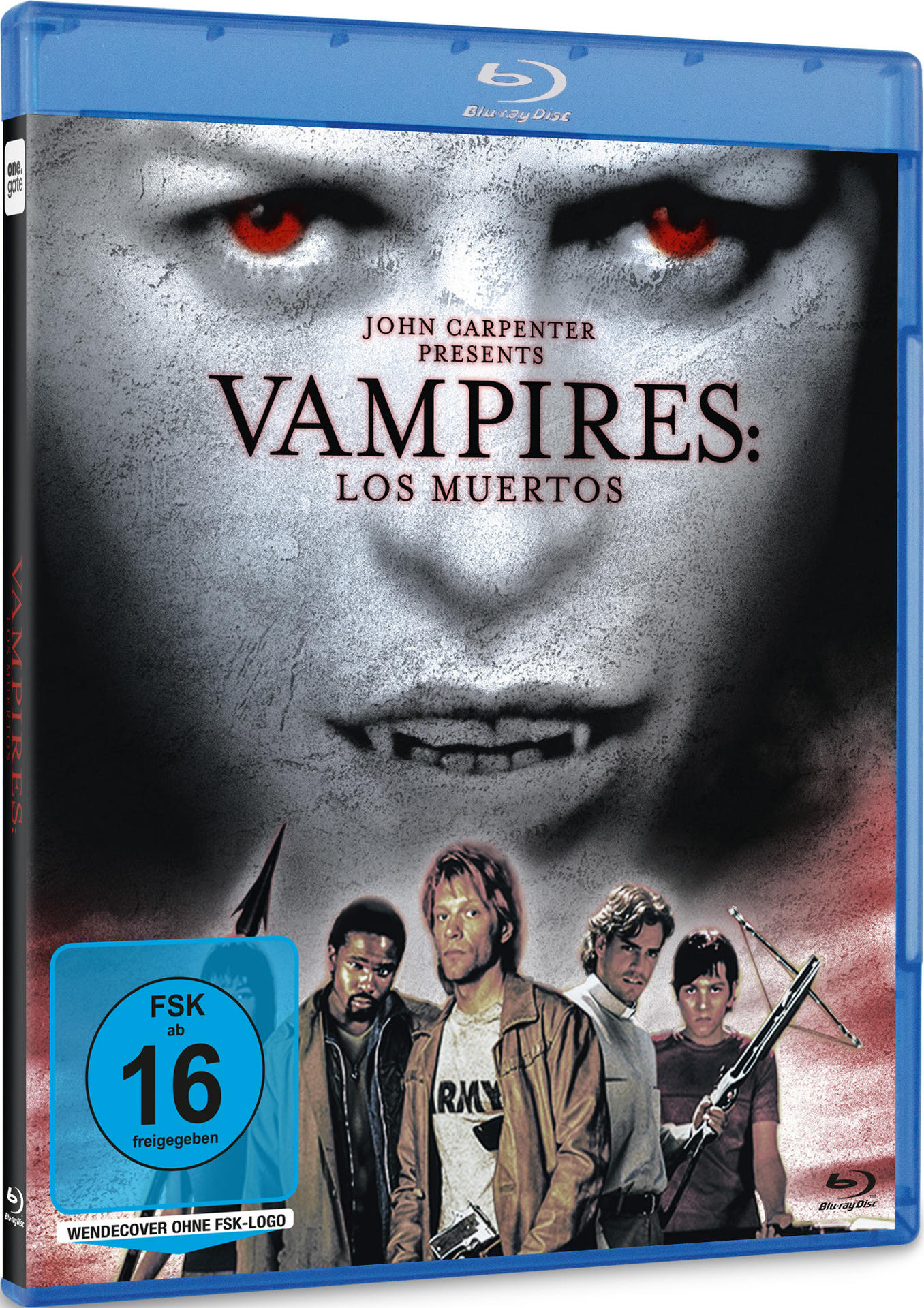 Eine Blu-ray-Filmhülle mit dem Film 'Vampires: Los Muertos' auf dem Cover.