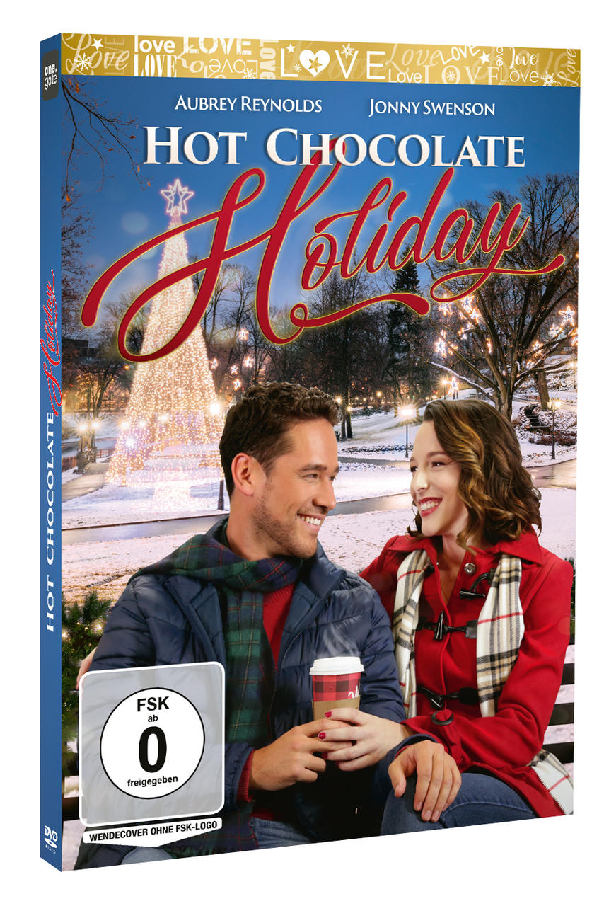 Filmcover mit einem Paar in Winterkleidung, mit einem Weihnachtsbaum im Hintergrund.