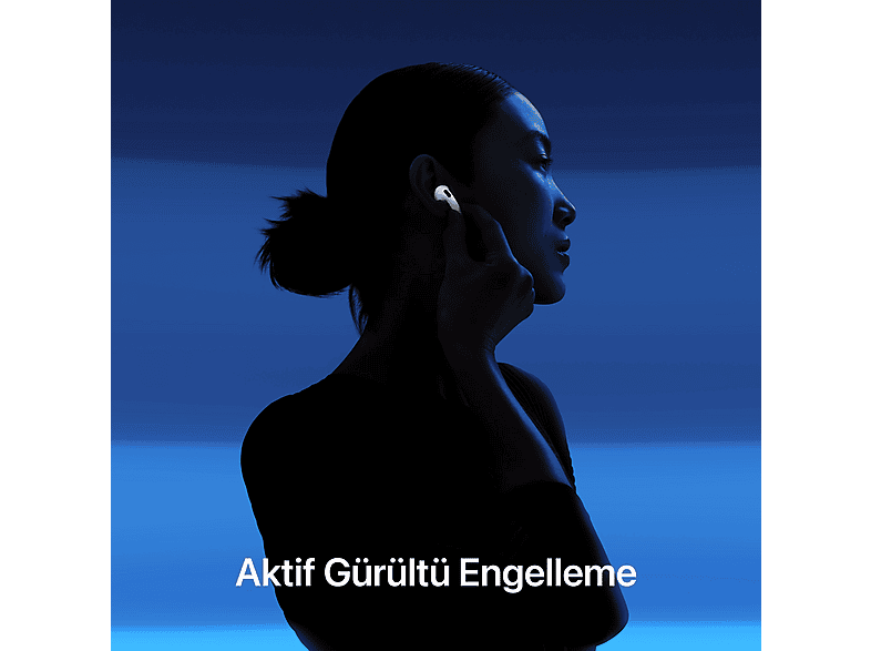 APPLE Airpods 4 Aktif Gürültü Engelleme Özellikli Bluetooth Kulak