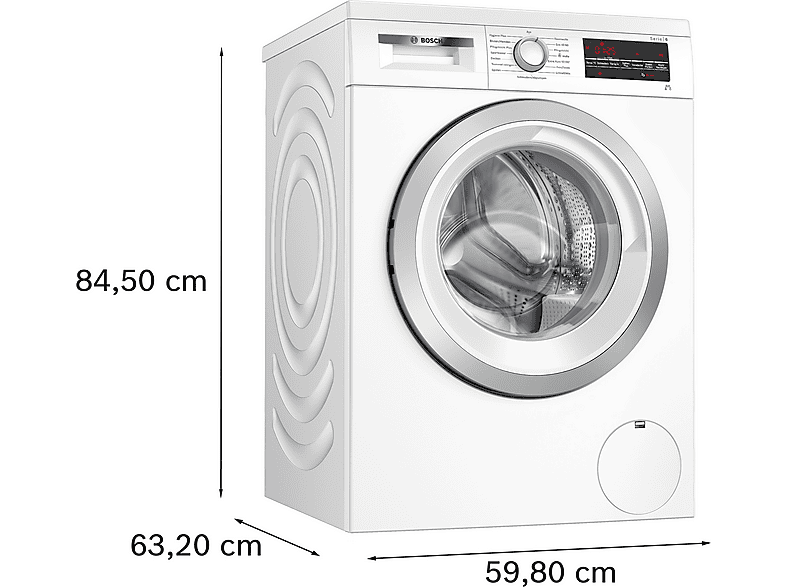 Bosch WUU28T49 Serie 6 Waschmaschine (9 kg, 1351 U/Min., A, Frontlader) — Foto 5 von 5