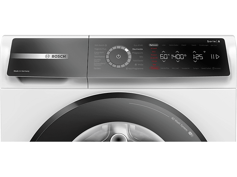 Bosch WGB244071 Serie 8 Waschmaschine (9 kg, 1400 U/Min., A, Frontlader)