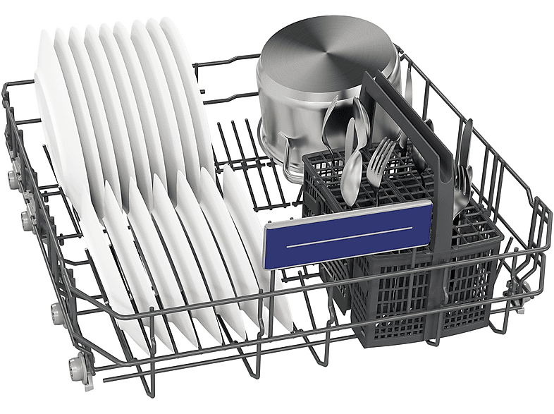Siemens SX63EX04TE iQ300 Geschirrspüler (vollintegrierbar, Besteckkorb, 598 mm breit, 44 dB(A), B, Nicht zutreffend) — Foto 3 von 5