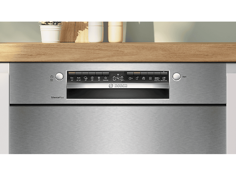 BOSCH SMU4EVS08E Serie 4 Geschirrspüler (unterbaufähig, 598 mm breit, 44 dB (A), B)