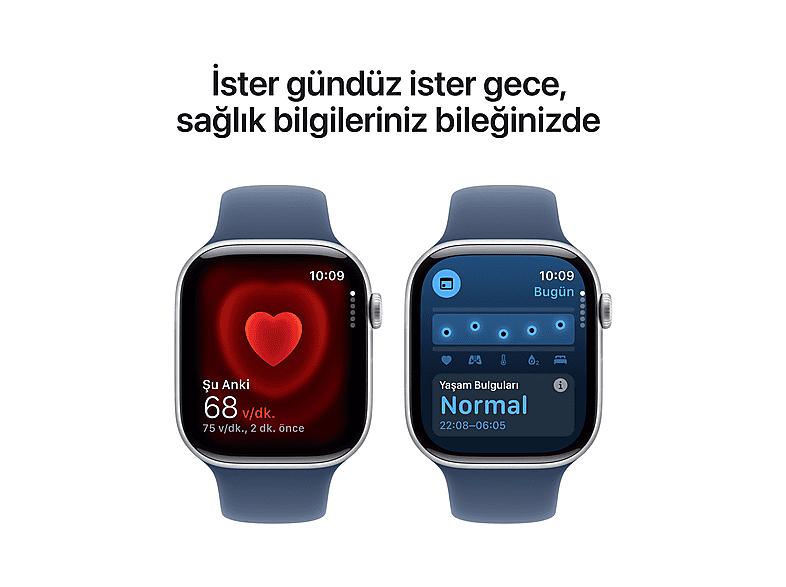 APPLE MWX43TU/A Watch Series 10 GPS + Cellular 42mm Gümüş