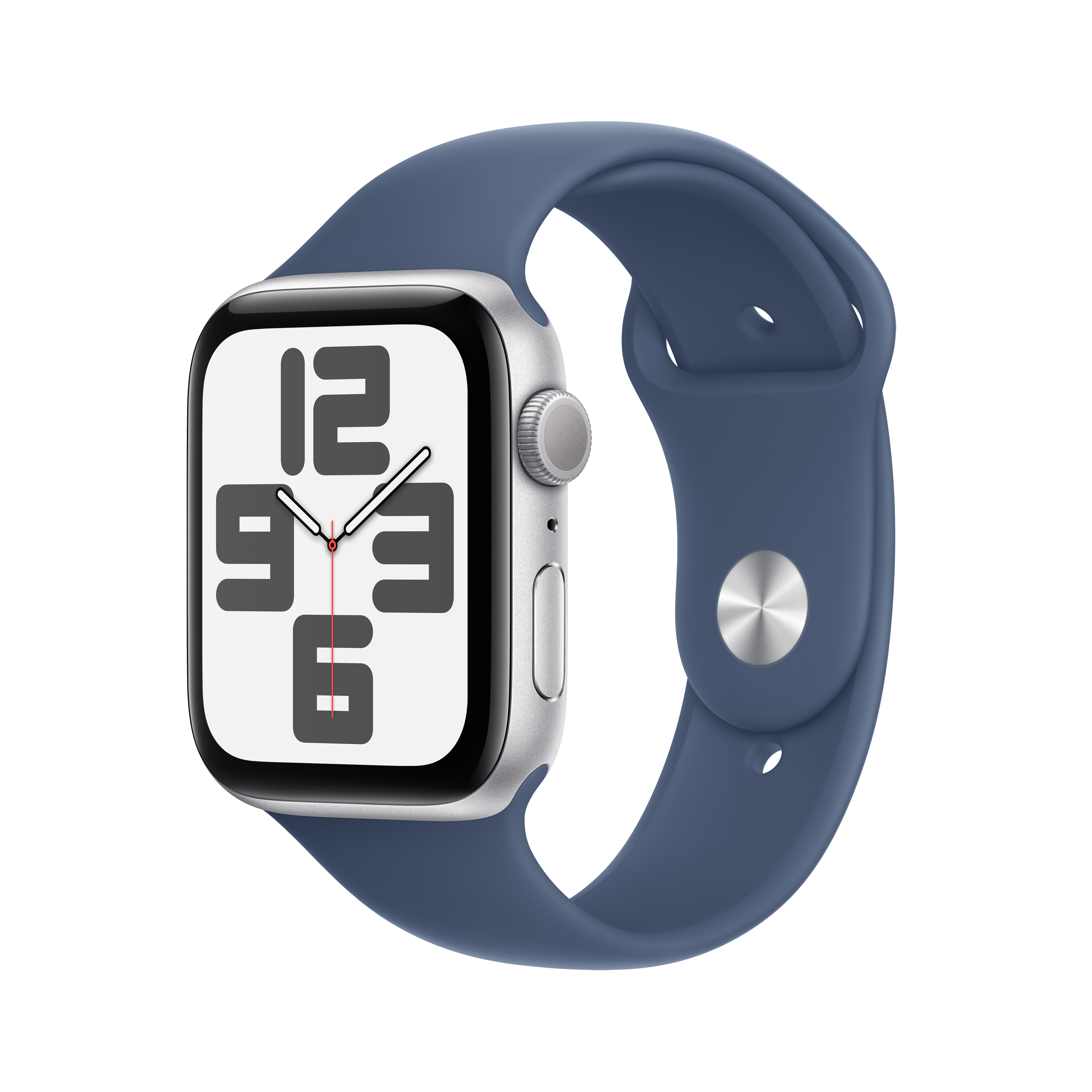 APPLE MXED3TU/A Watch SE GPS 40mm Gümüş Alüminyum Kasa ve Denim