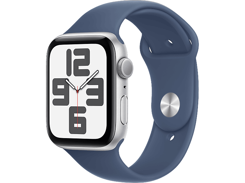 APPLE MXED3TU/A Watch SE GPS 40mm Gümüş Alüminyum Kasa ve Denim