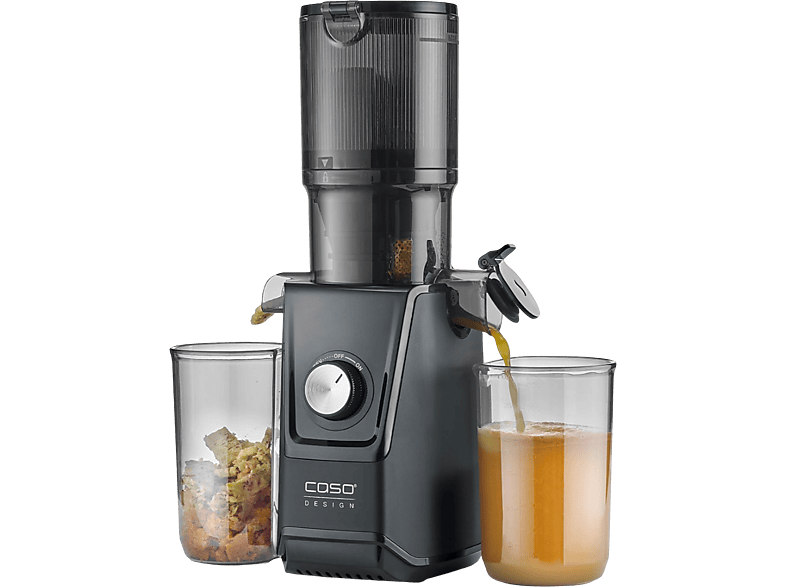 Caso 3512 Juice Fit Slow-Juicer 200 Watt, Schwarz