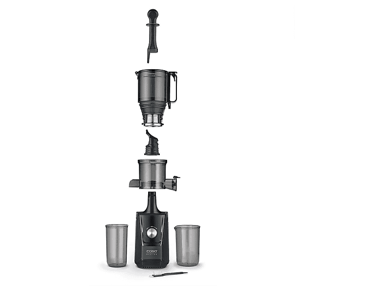 Caso 3512 Juice Fit Slow-Juicer 200 Watt, Schwarz — Foto 4 von 5