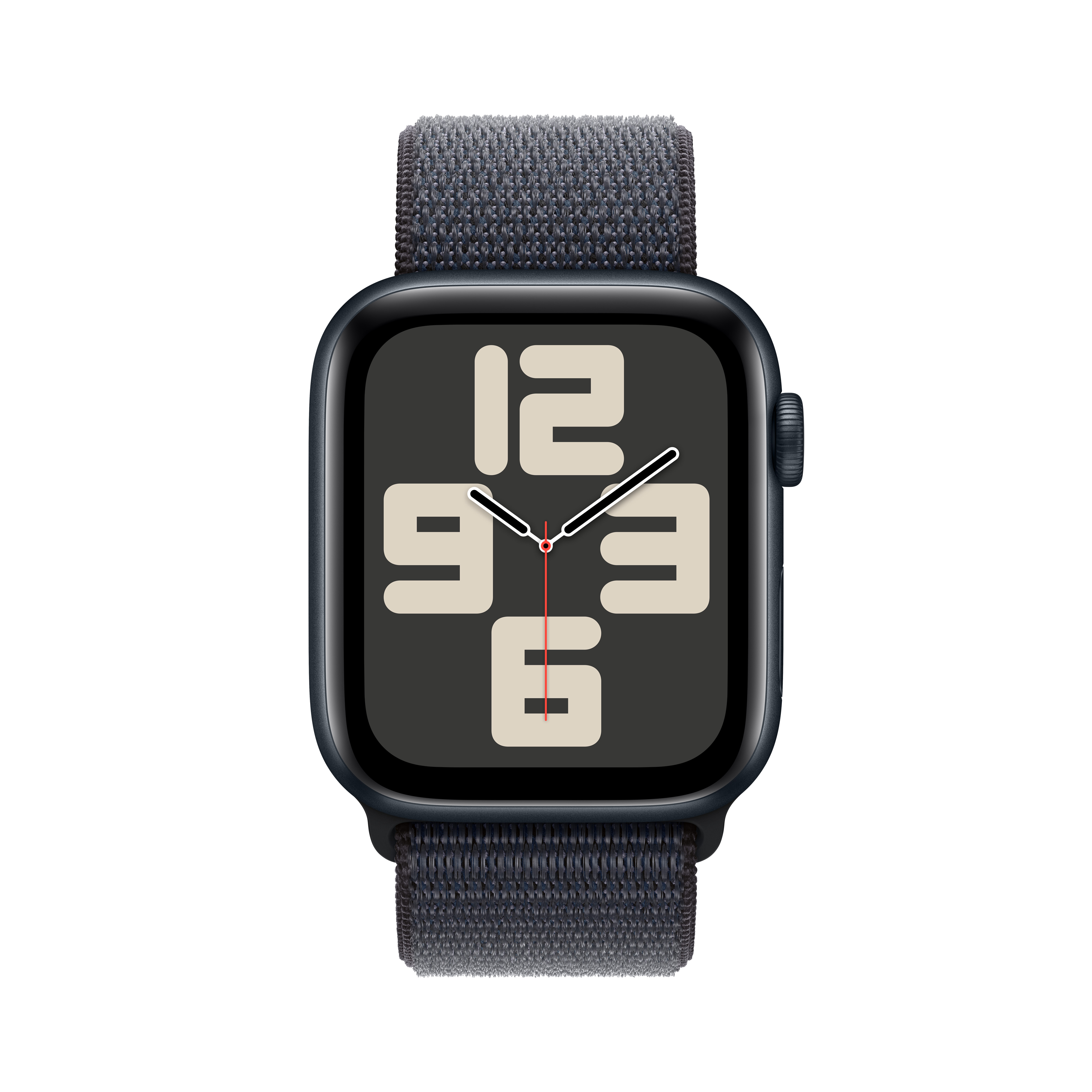 Apple Watch dijital saat yüzüyle.