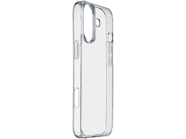 ;Cellularline Clear Strong, Cover per iPhone 16, Trasparente"