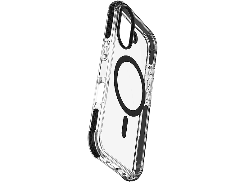 Cellularline Cus Tetraforce Iph16 Plus, Cover per iPhone 16 Plus,Trasparente