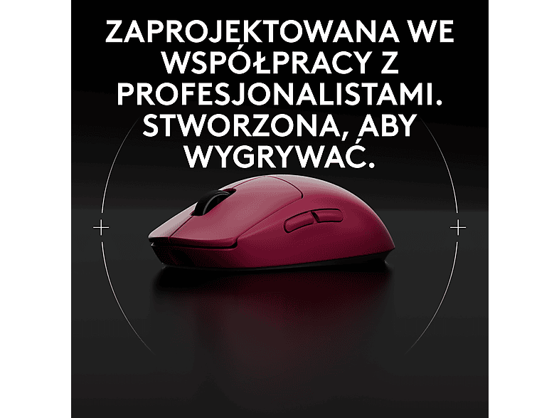 Mysz LOGITECH G Pro 2 Lightspeed Magenta – zdjęcie 2