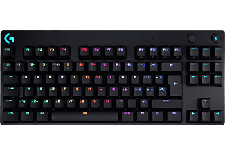 LOGITECH G Pro vezetékes gaming billentyűzet, RGB, lézergravírozott magyar kiosztás, fekete (920-009426HU)