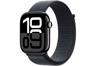 APPLE Watch Series 10 GPS 42mm Jet Black Aluminium Case with Ink Sport Loop