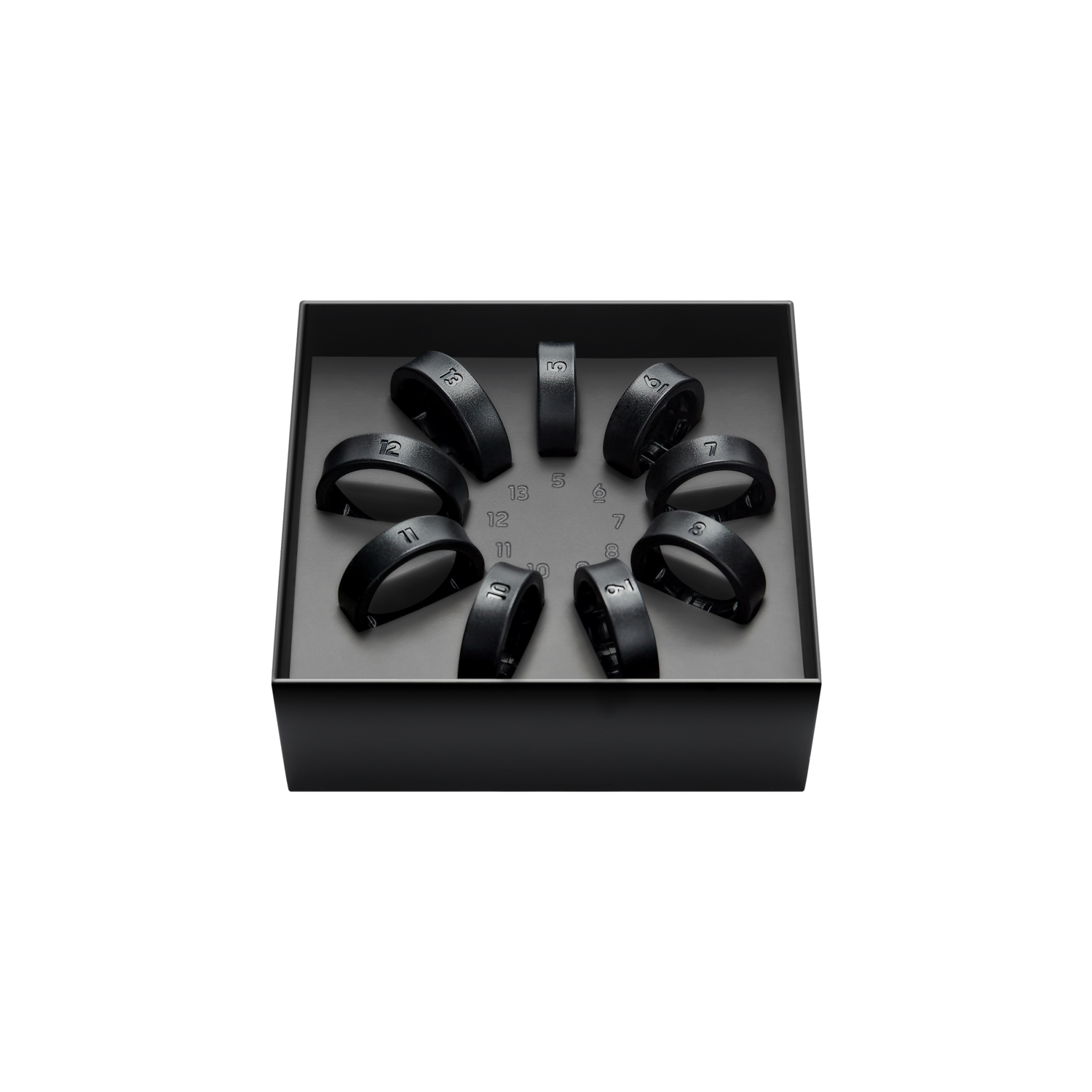SAMSUNG Galaxy Ring Sizing Kit Sizing Kit Zwart afbeelding