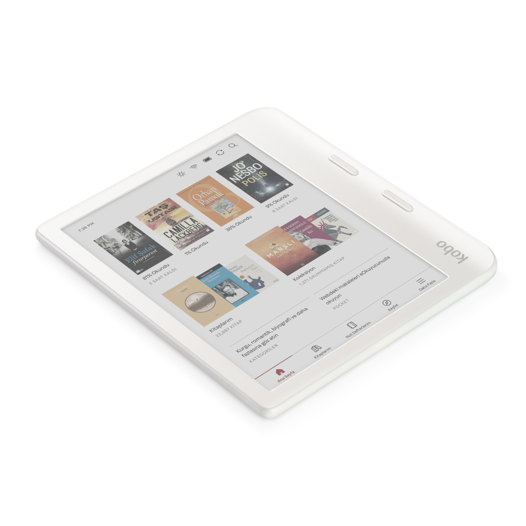 KOBO Libra Colour E-Kitap Okuyucu Beyaz Fiyat & Özellik | MediaMarkt