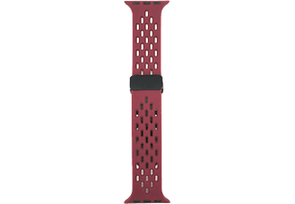 PIILI Apple Watch  42-44-45-49 mm Okeanos Silikon Band Saat Kayışı Bordo