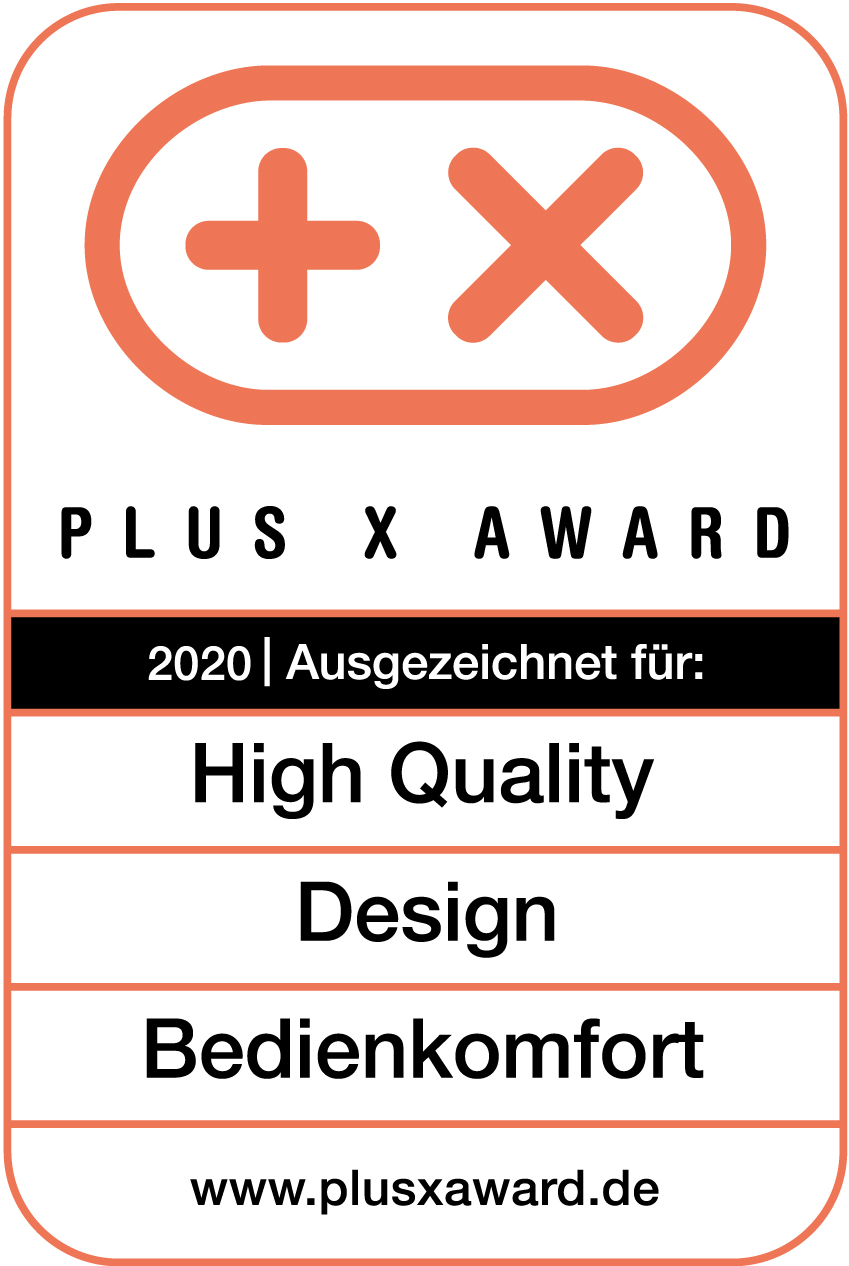 Ein großer Hisense-Fernseher mit einem lebendigen, farbenfrohen, abstrakten Design.
