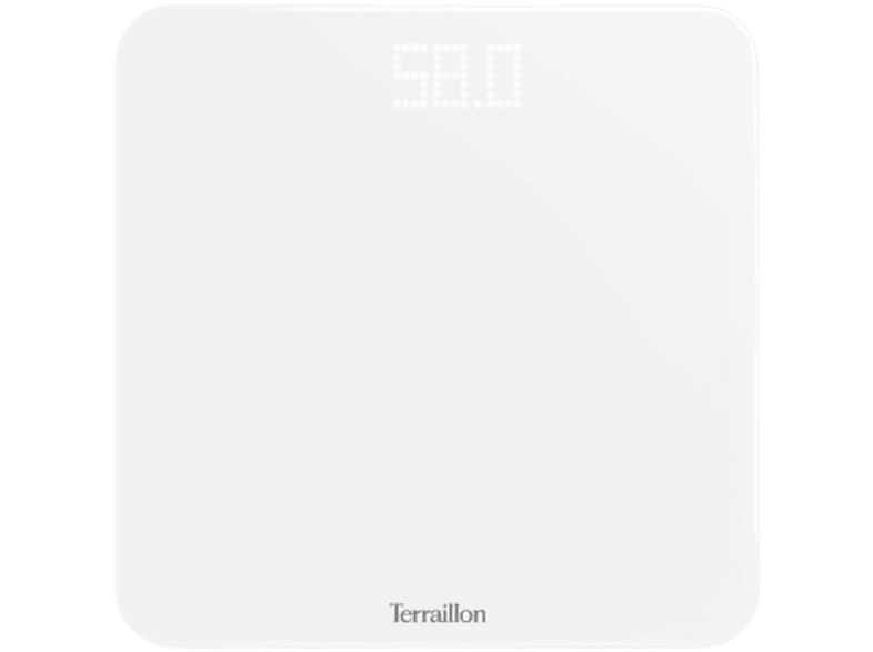 TERRAILLON X-LINE, Elektronische Personenwaage, Weiss