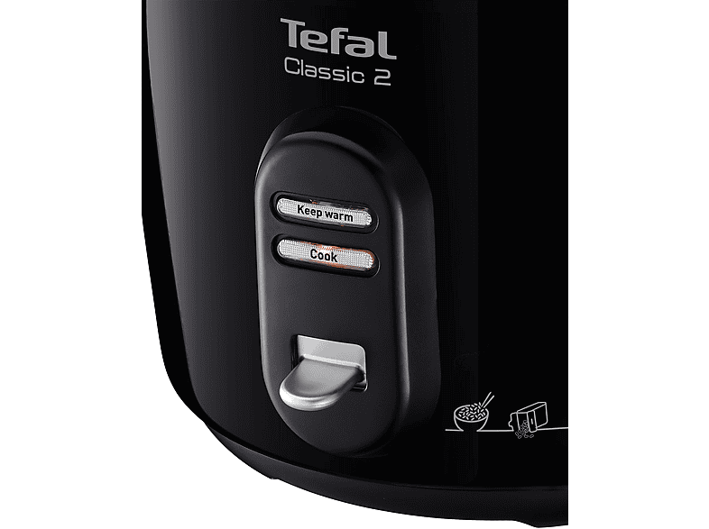 Tefal RK1038 New Classic Reiskocher (600 Watt, 5 l, Schwarz) — Foto 3 von 5