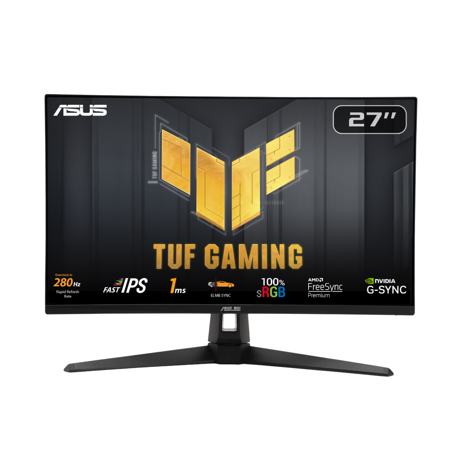 Asus Tuf Gaming Vg279qm1a - 27 Inch 1920 X 1080 (full Hd) 1 Ms 280 Hz afbeelding