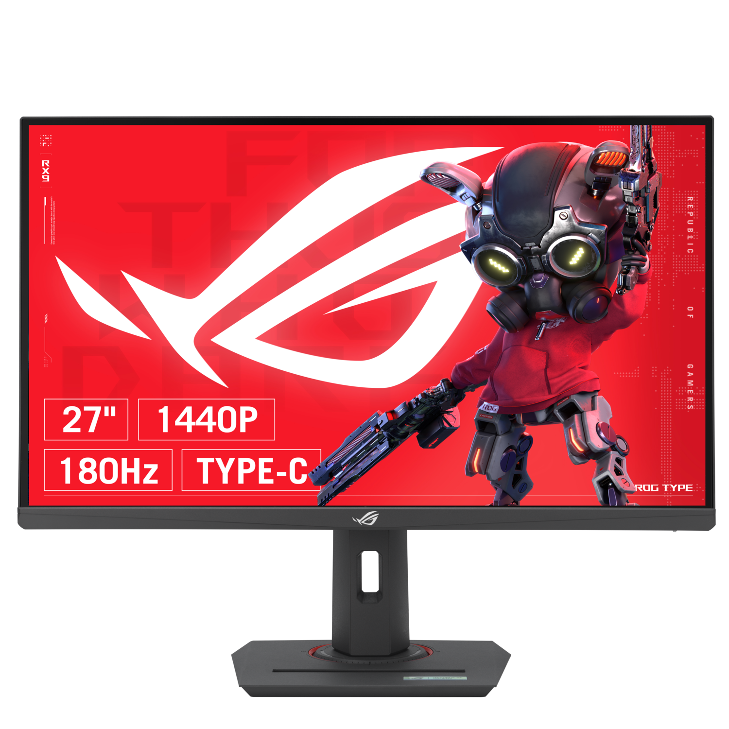 Asus Rog Strix Xg27acs - 27 Inch 2560 X 1440 (quad Hd) 1 Ms 180 Hz afbeelding