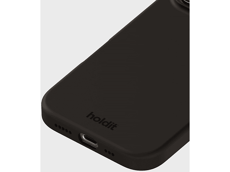 Thumbnail - HOLDIT Silicone Case, Backcover, Apple, iPhone 16 Pro Max, Black