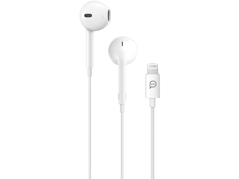 PIILI Pro2 Lightning Kablolu Kulak İçi Kulaklık Beyaz