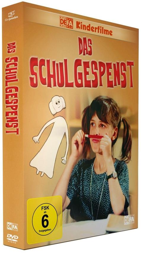 DVD-Box mit einem Cartoon-Mädchen, das einen roten Bleistift hält, der Filmtitel ist zu sehen.