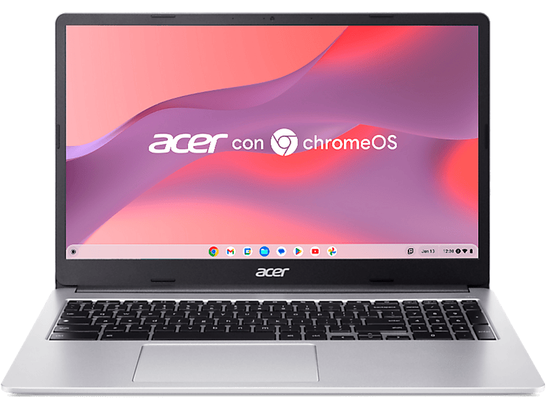 Portátil - Acer Chromebook 315 CB315-4H-C3WS, 15.6" Full-HD, Intel® Celeron® N4500, 4GB RAM, 128GB eMMC, UHD Graphics, Google Chrome OS