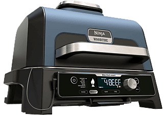 NINJA OG901EU Woodfire Pro Connect XL, Elektromos BBQ, Grill, Airfryer & Füstölő