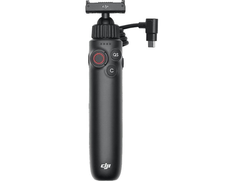 Accesorio cámara deportiva - DJI Osmo Action Multifunctional Charging Handle, Negro