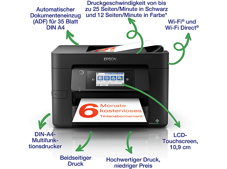 EPSON WorkForce Pro WF-4825DWF Multifunktionsdrucker