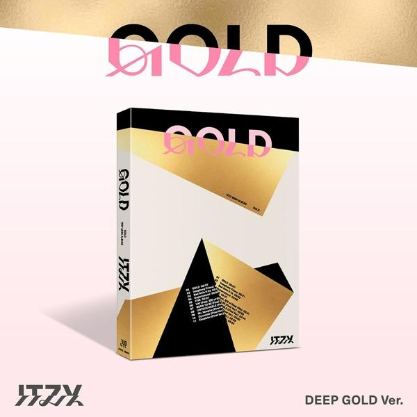 Deep Gold album borító rózsaszín és arany háttérrel. GOLD felirattal.