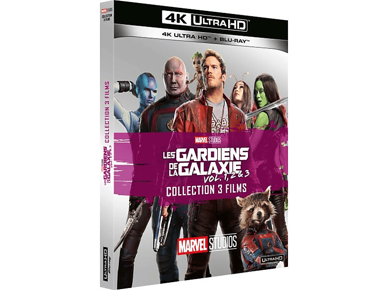 Disney Coffret Les Gardiens De La Galaxie 4k Blu-ray