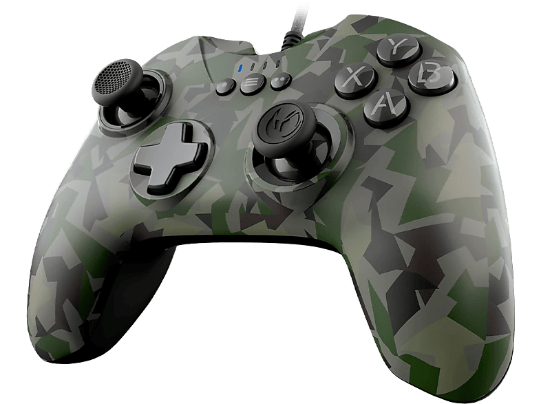 NACON GC-100XF vezetékes PC Kontroller, USB, Forest Camo terepmintás (PCGC-100FOREST)