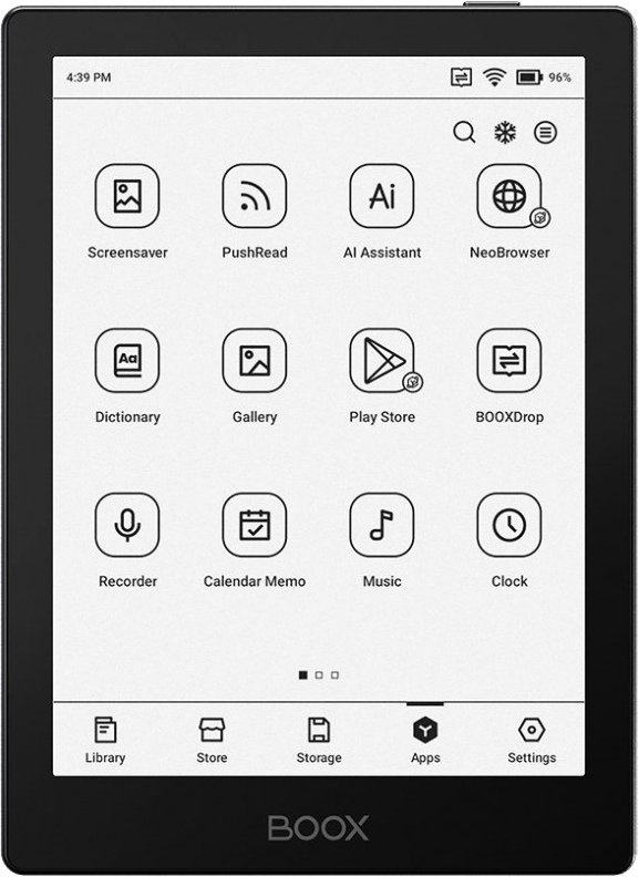 ONYX BooX GO 6" 32GB Fekete e-Book olvasó