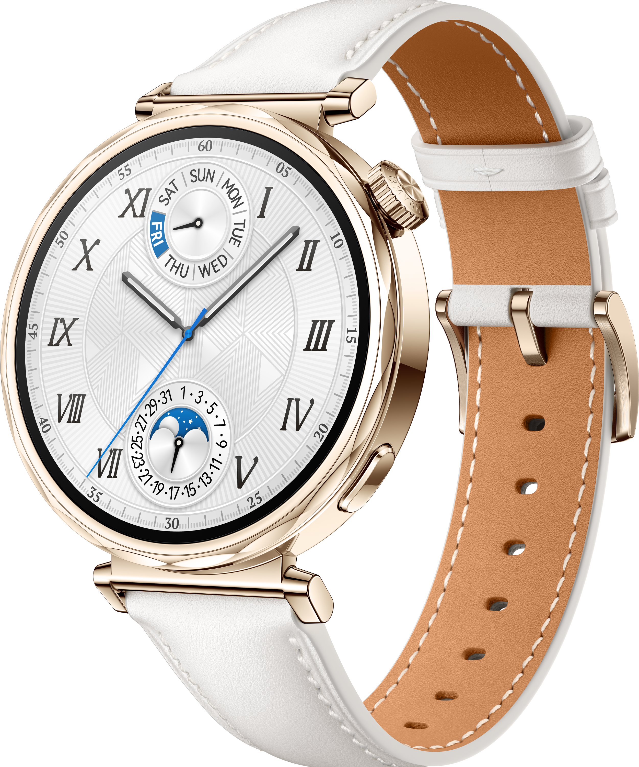 HUAWEI Watch GT 41 mm Akıllı Saat White Leather Fiyat Özellik