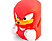 TUBBZ Sonic "Knuckles" Gumikacsa (NS4778)