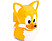 TUBBZ Sonic "Tails" Gumikacsa (NS4780)