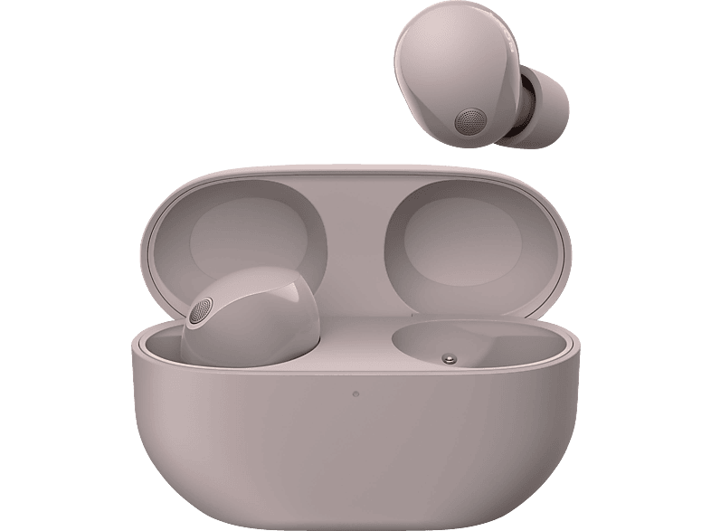 SONY WF-1000XM5 TWS Noise Cancelling, In-ear Kopfhörer Bluetooth Smoky Pink