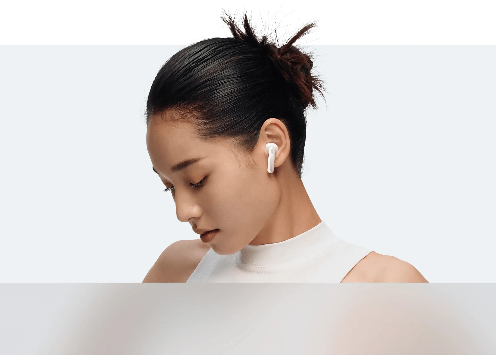 XIAOMI Redmi Buds 6 Active, In-ear Écouteurs True Wireless Bluetooth Blanc