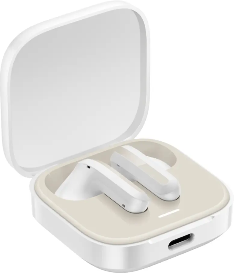 XIAOMI Redmi Buds 6 Active, In-ear Écouteurs True Wireless Bluetooth Blanc